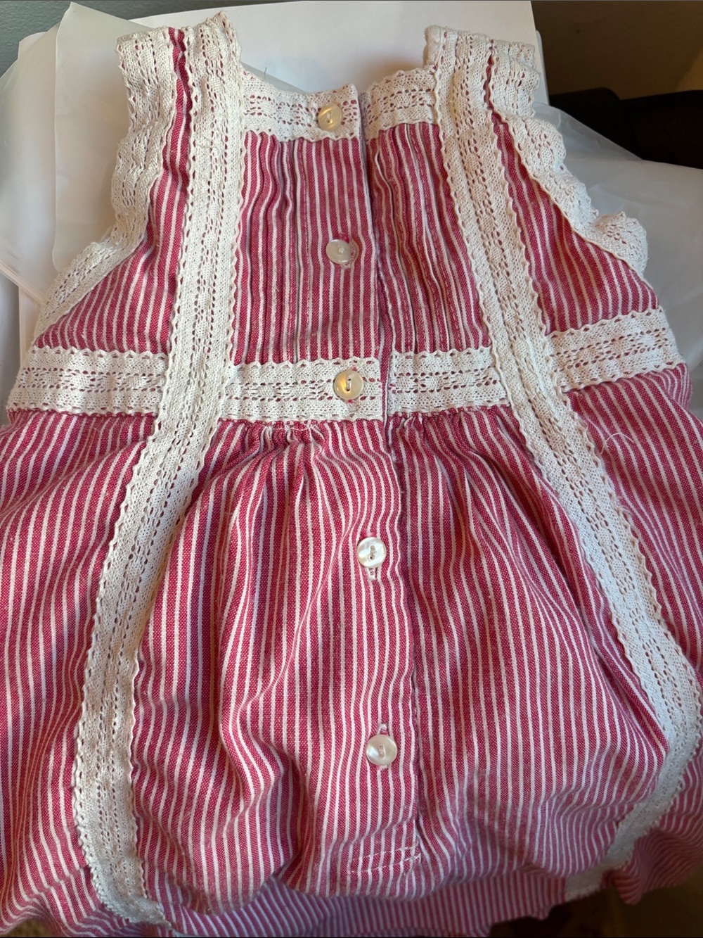 Striped Sleeveless Dress for Girls - Picture 16 of 17